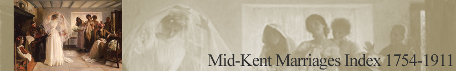 Mid-Kent Marriage Index Banner